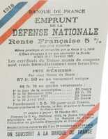  1914-1918 1918 Emprunt de la défense nationale Loan of national defence.jpg 